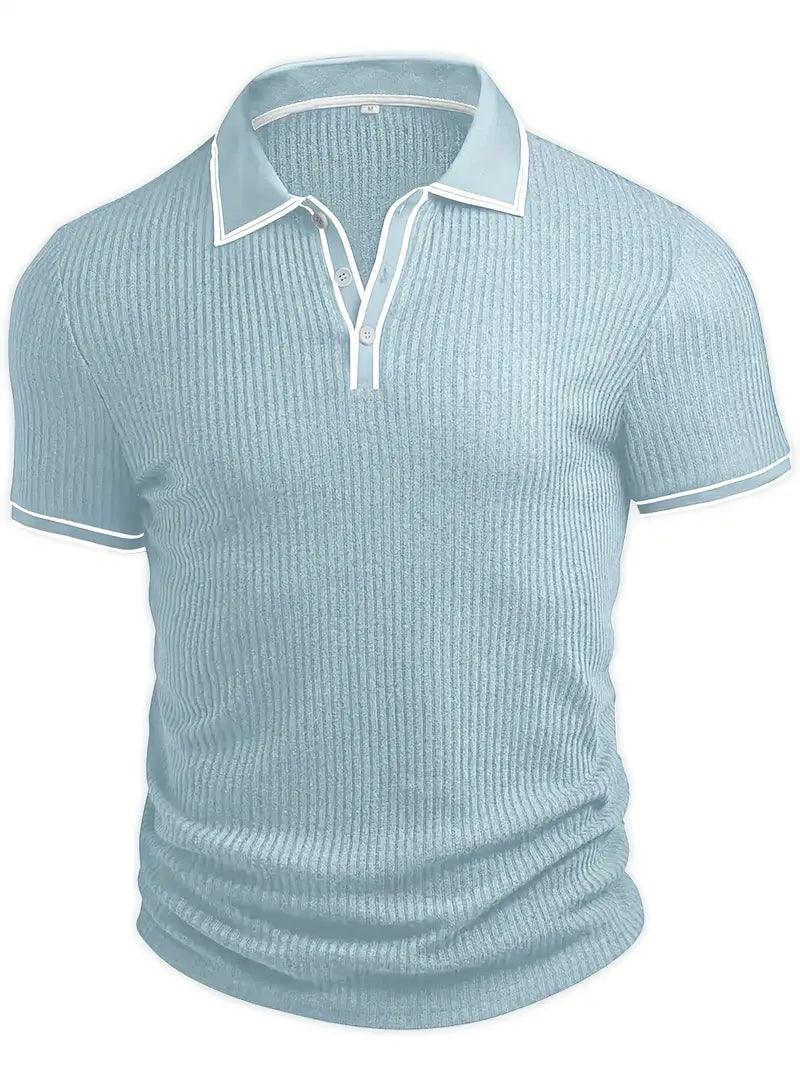 Polo elegante a maniche corte