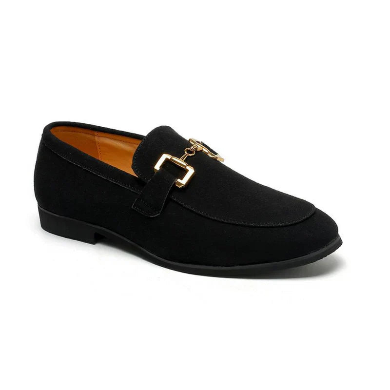 Scarpe di lusso in camoscio.