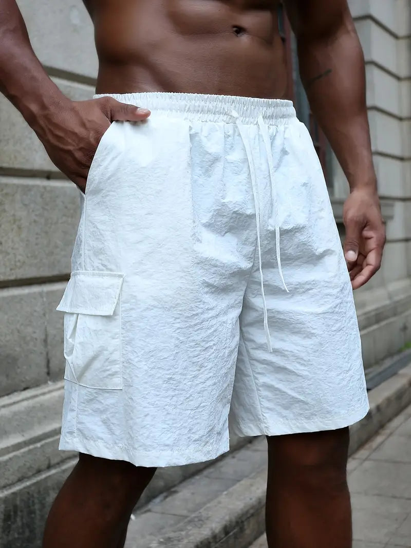 Pantaloni corti traspiranti con vita elastica