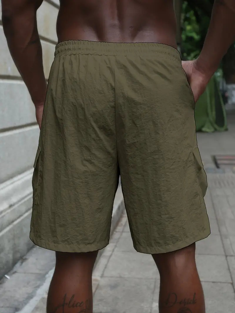 Pantaloni corti traspiranti con vita elastica