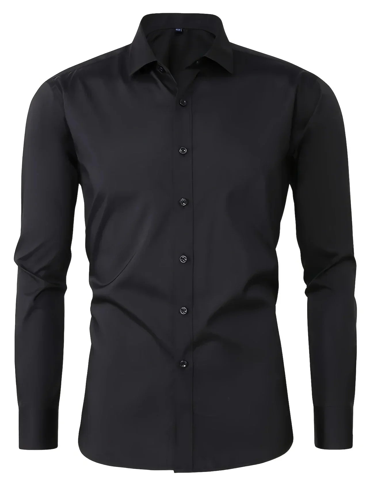 Elegante camicia a maniche lunghe con bottoni