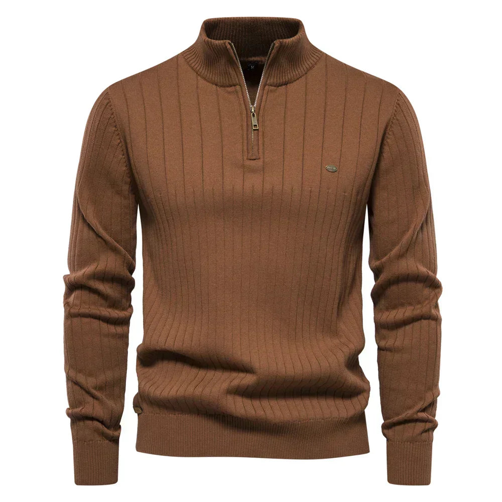 Maglione con zip