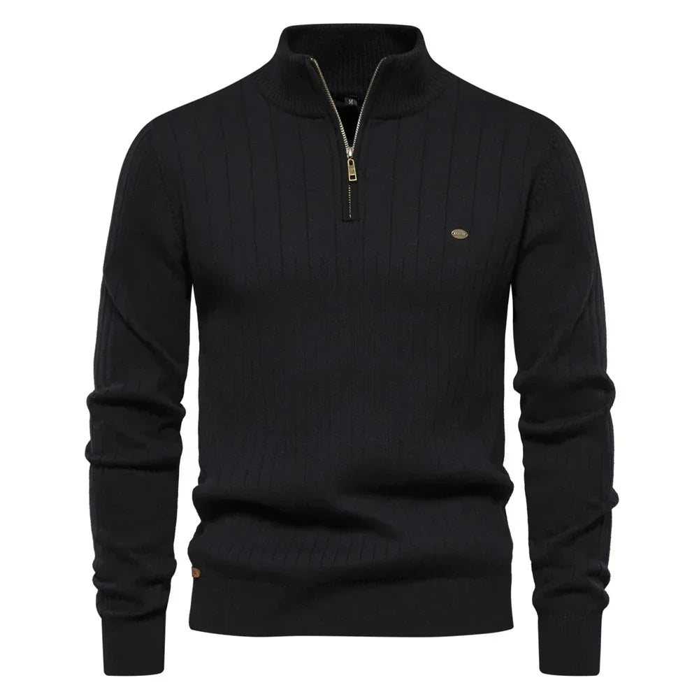 Maglione con zip