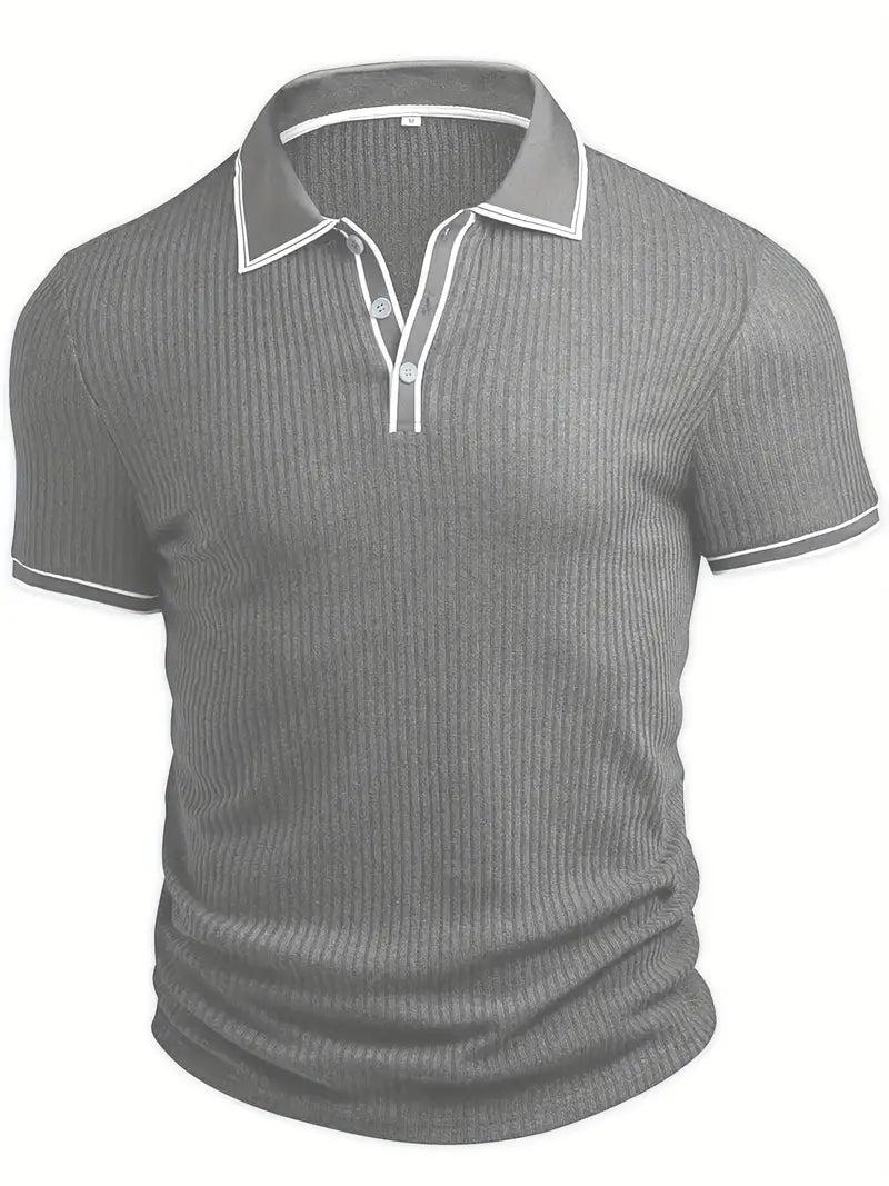Polo elegante a maniche corte