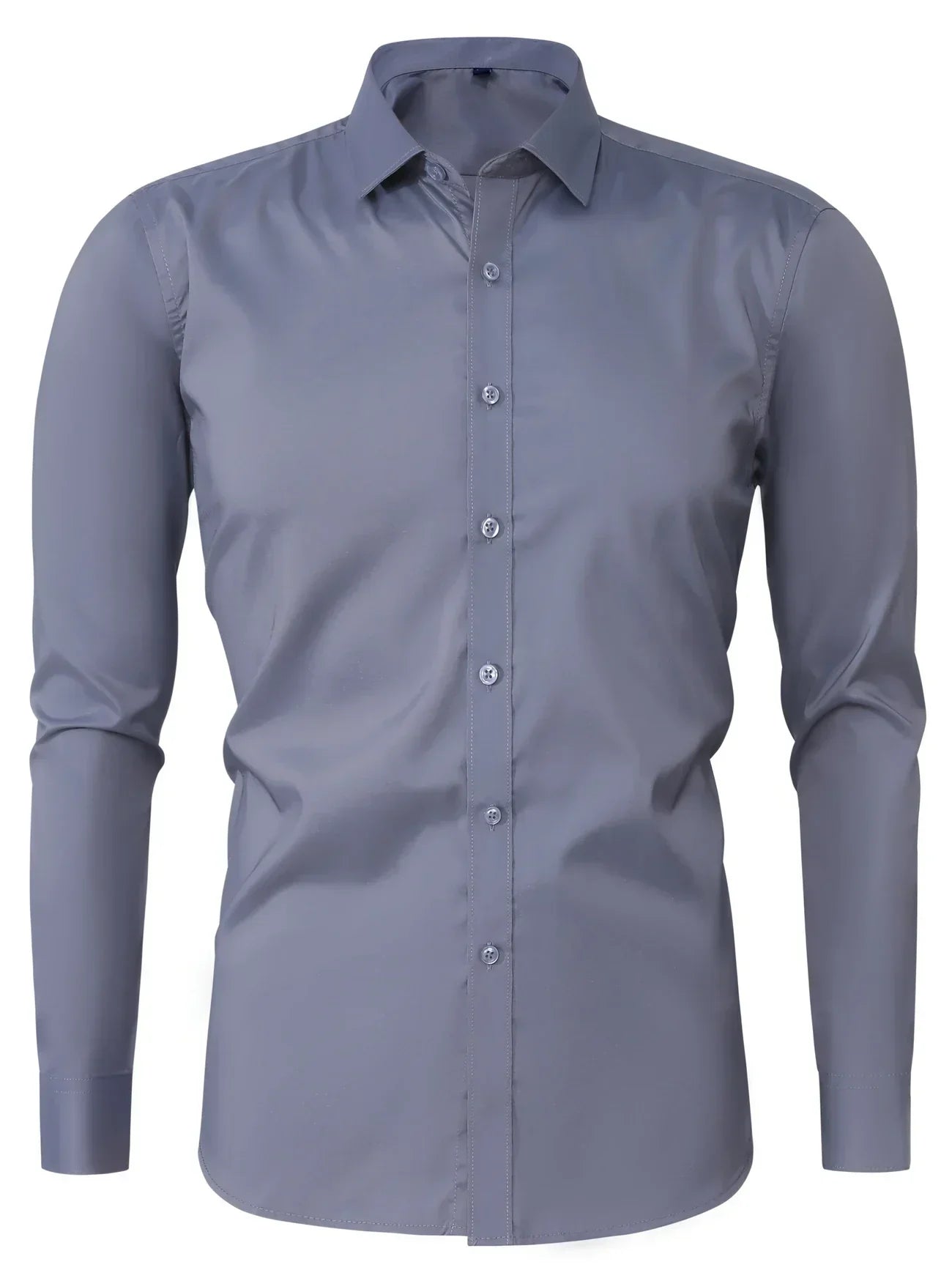 Elegante camicia a maniche lunghe con bottoni