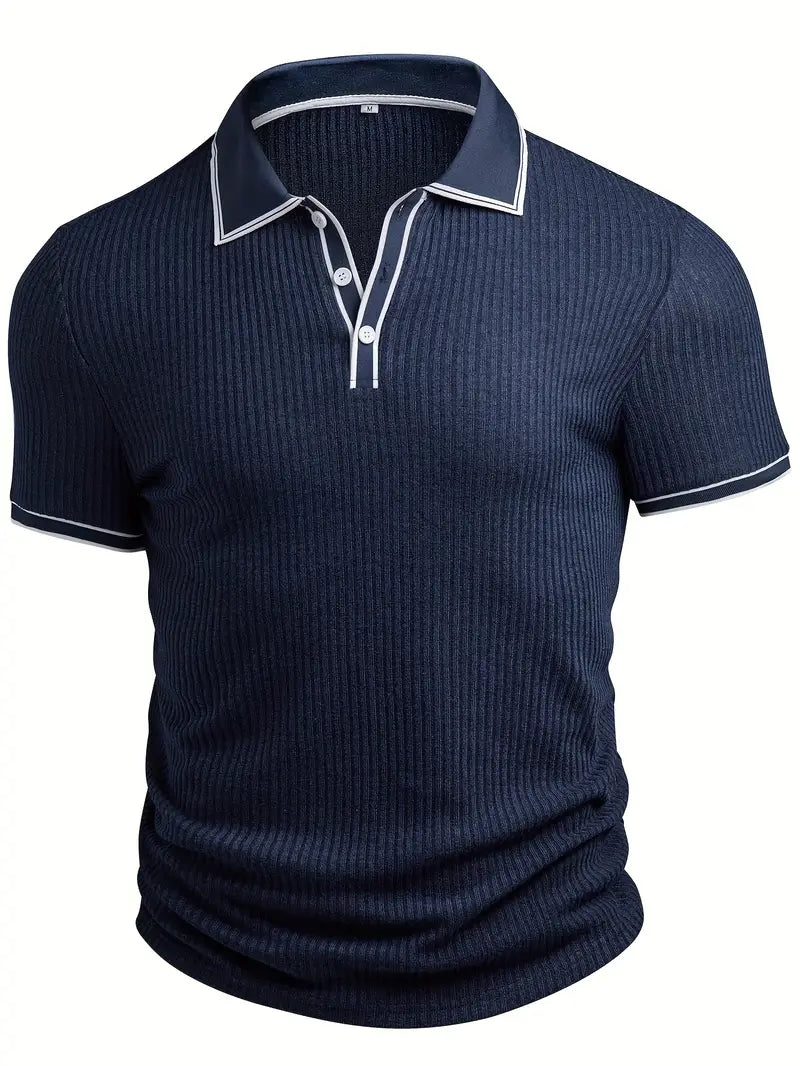 Polo elegante a maniche corte