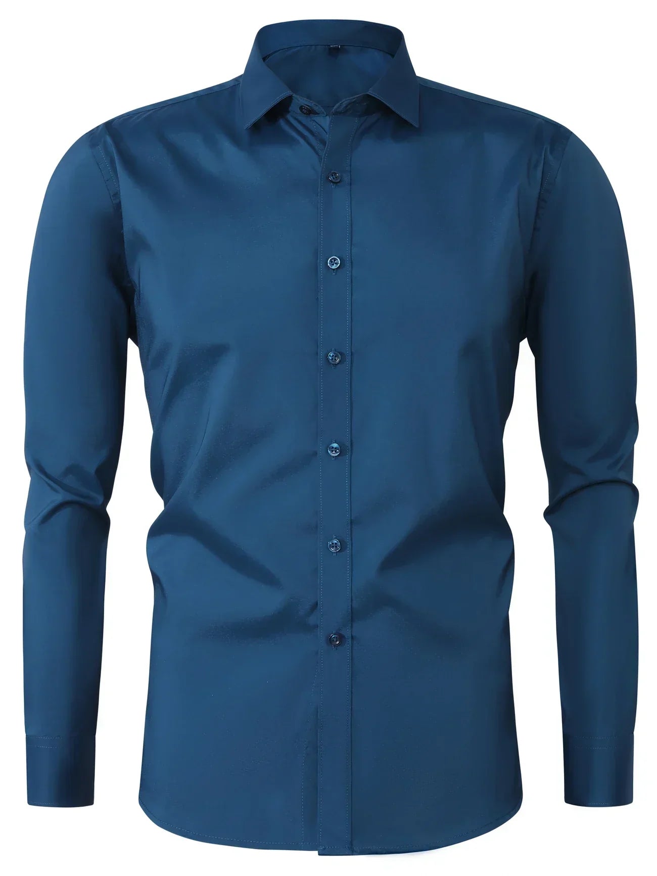 Elegante camicia a maniche lunghe con bottoni