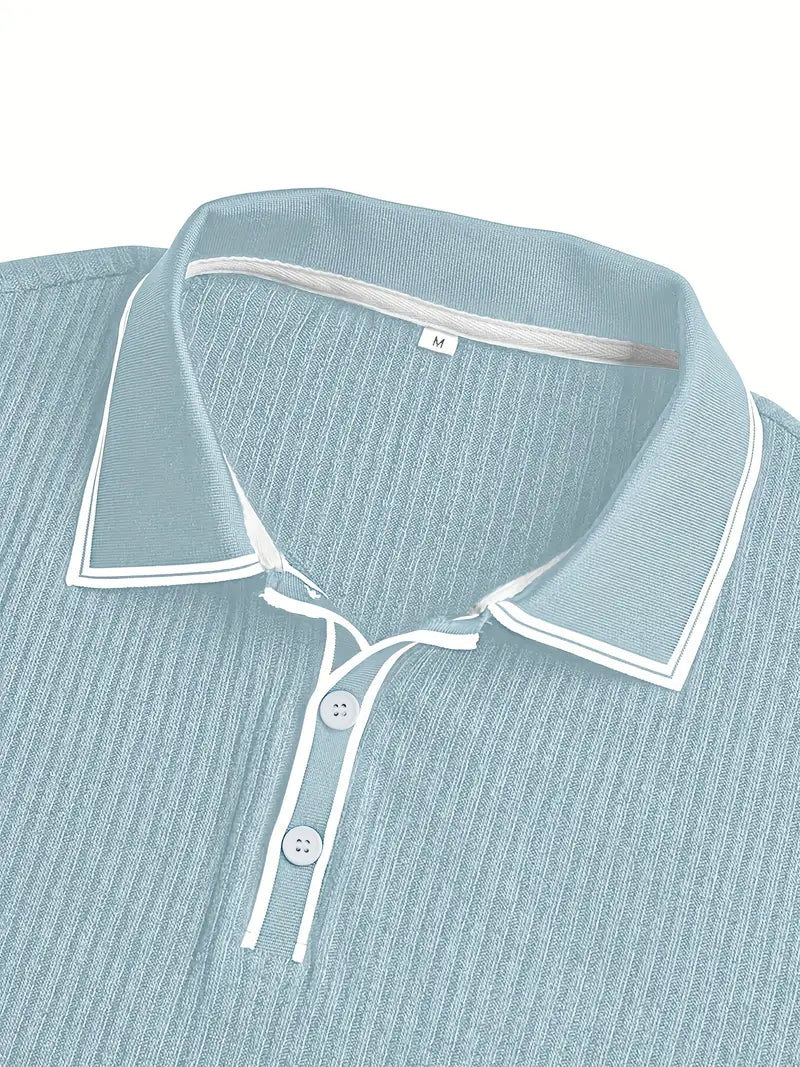 Polo elegante a maniche corte