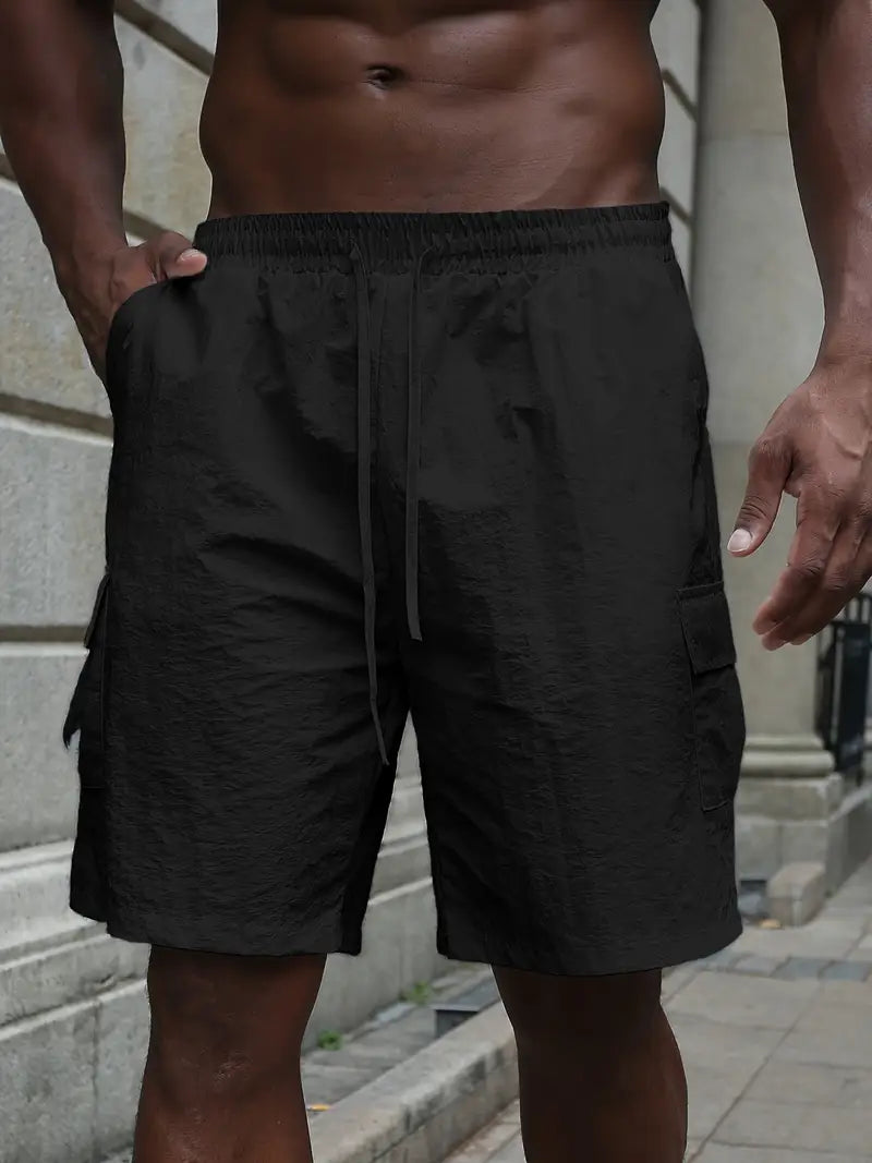 Pantaloni corti traspiranti con vita elastica