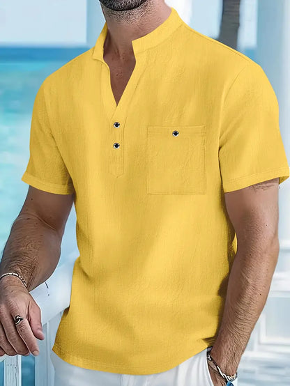 Camicia elegante a maniche corte