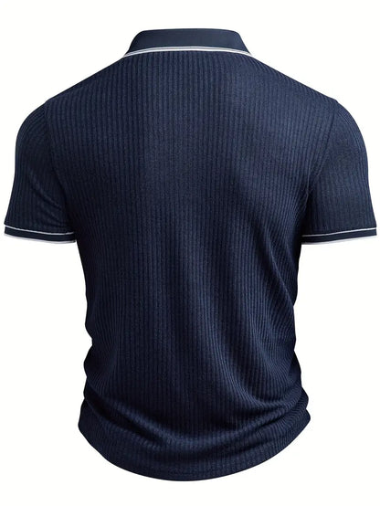 Polo elegante a maniche corte