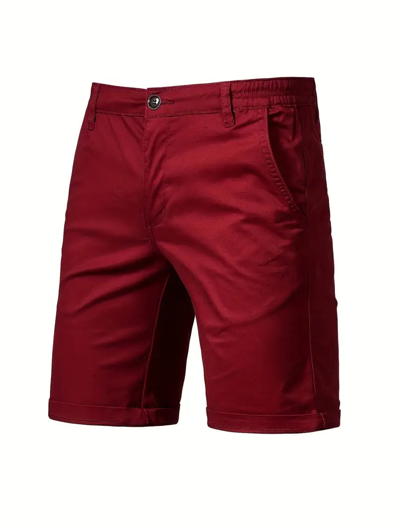 Pantaloni corti in cotone con tasche