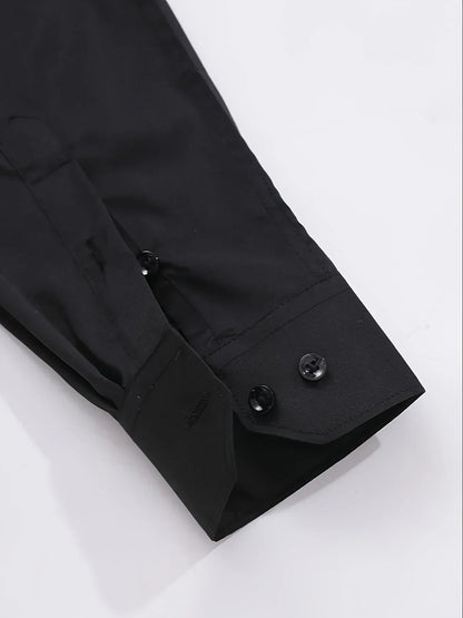 Elegante camicia a maniche lunghe con bottoni