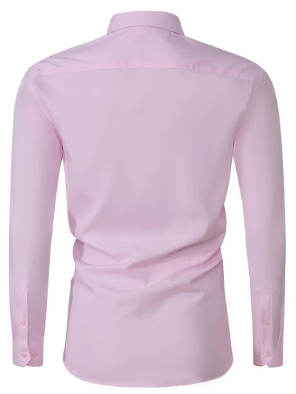 Elegante camicia a maniche lunghe con bottoni