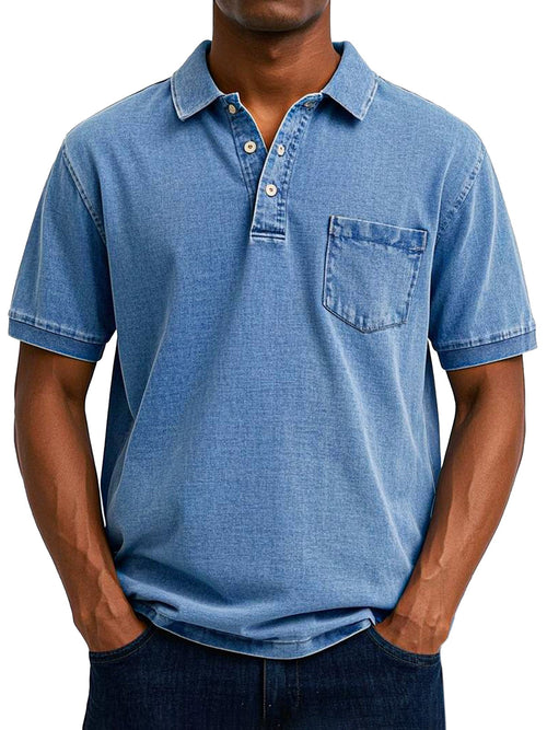 Polo vintage casual da uomo