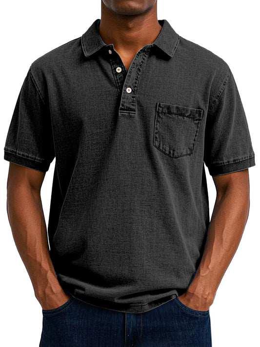 Polo Vintage Casual per Uomo