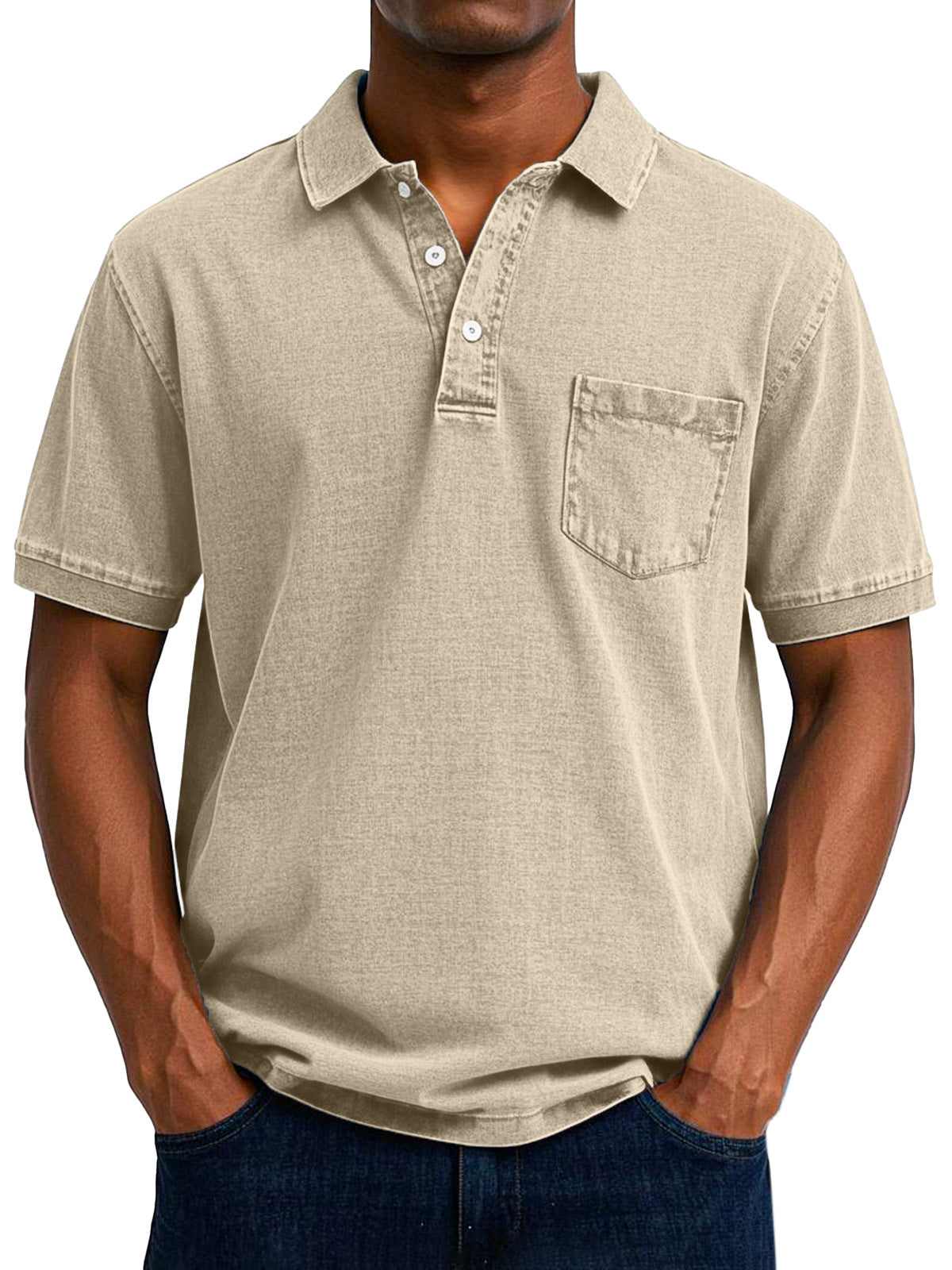 Polo vintage casual da uomo