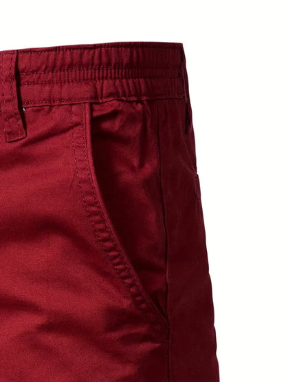 Pantaloni corti in cotone con tasche