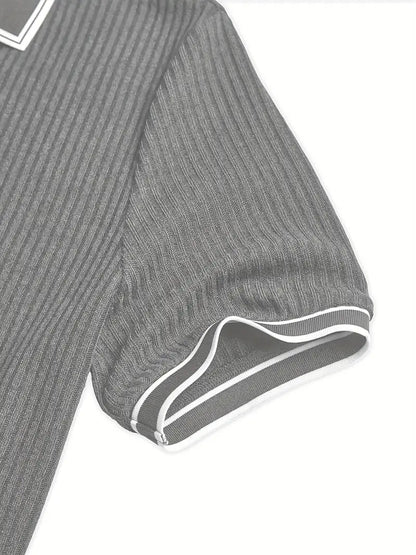 Polo elegante a maniche corte