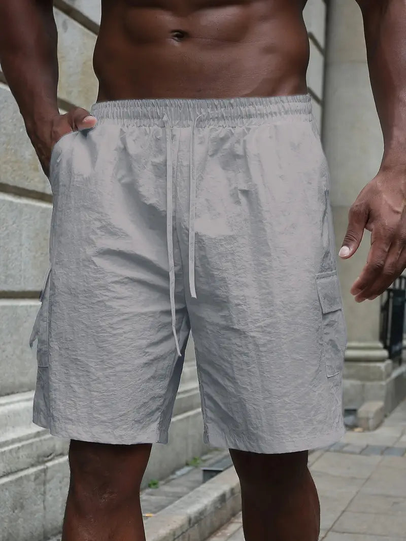 Pantaloni corti traspiranti con vita elastica