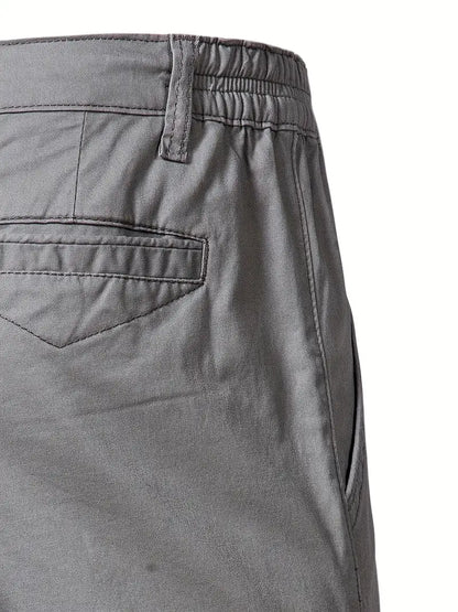 Pantaloni corti in cotone con tasche