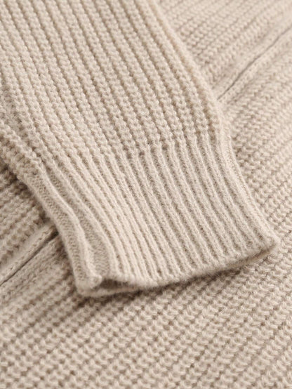 Cardigan con zip