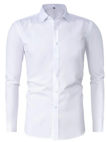 Elegante camicia a maniche lunghe con bottoni