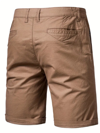 Pantaloni corti in cotone con tasche