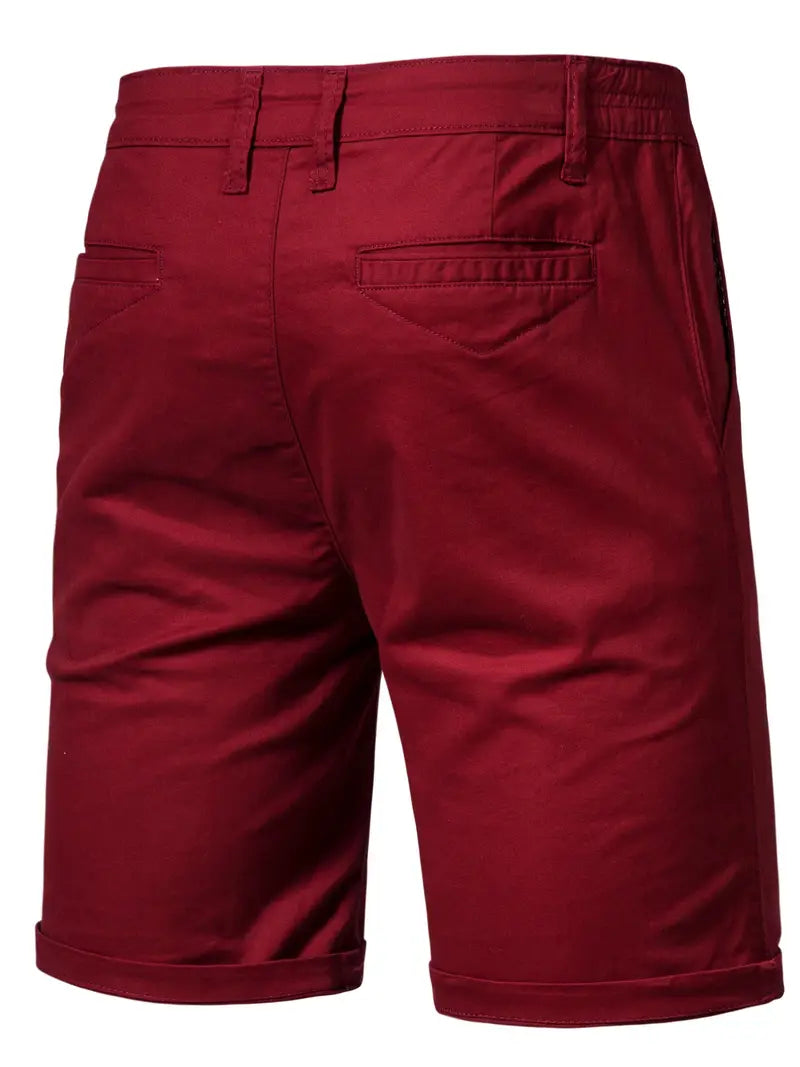 Pantaloni corti in cotone con tasche