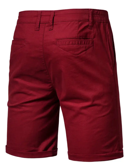 Pantaloni corti in cotone con tasche
