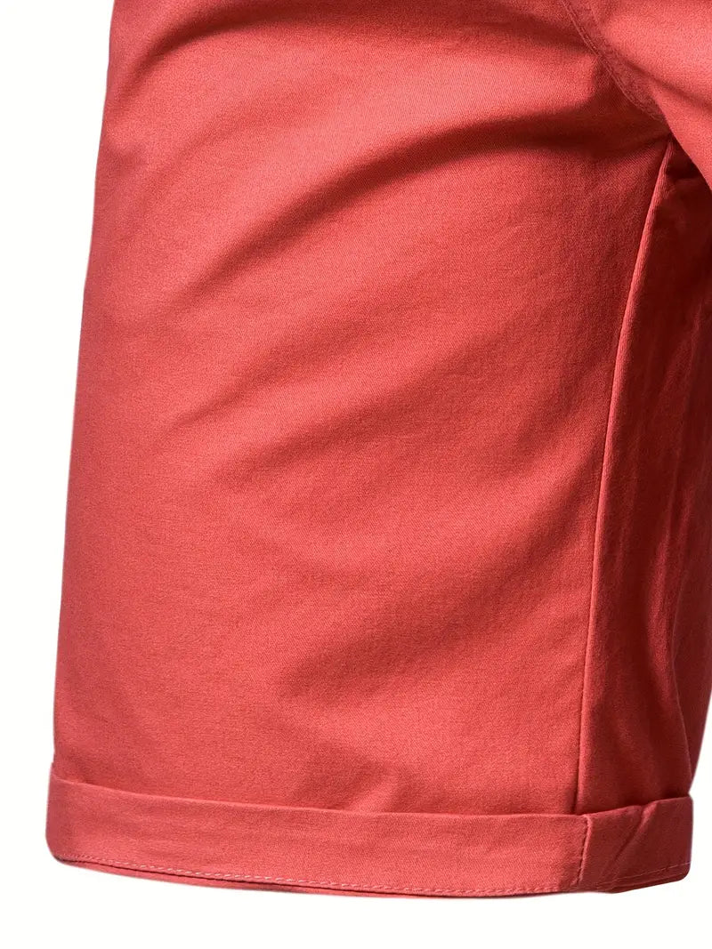 Pantaloni corti in cotone con tasche