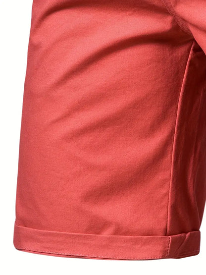 Pantaloni corti in cotone con tasche
