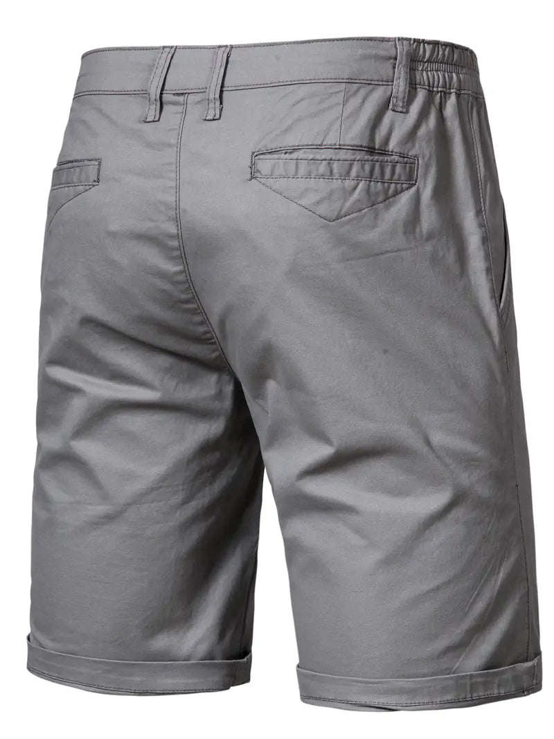Pantaloni corti in cotone con tasche