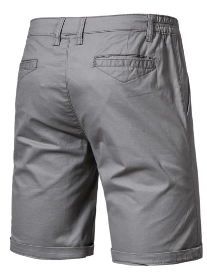 Pantaloni corti in cotone con tasche