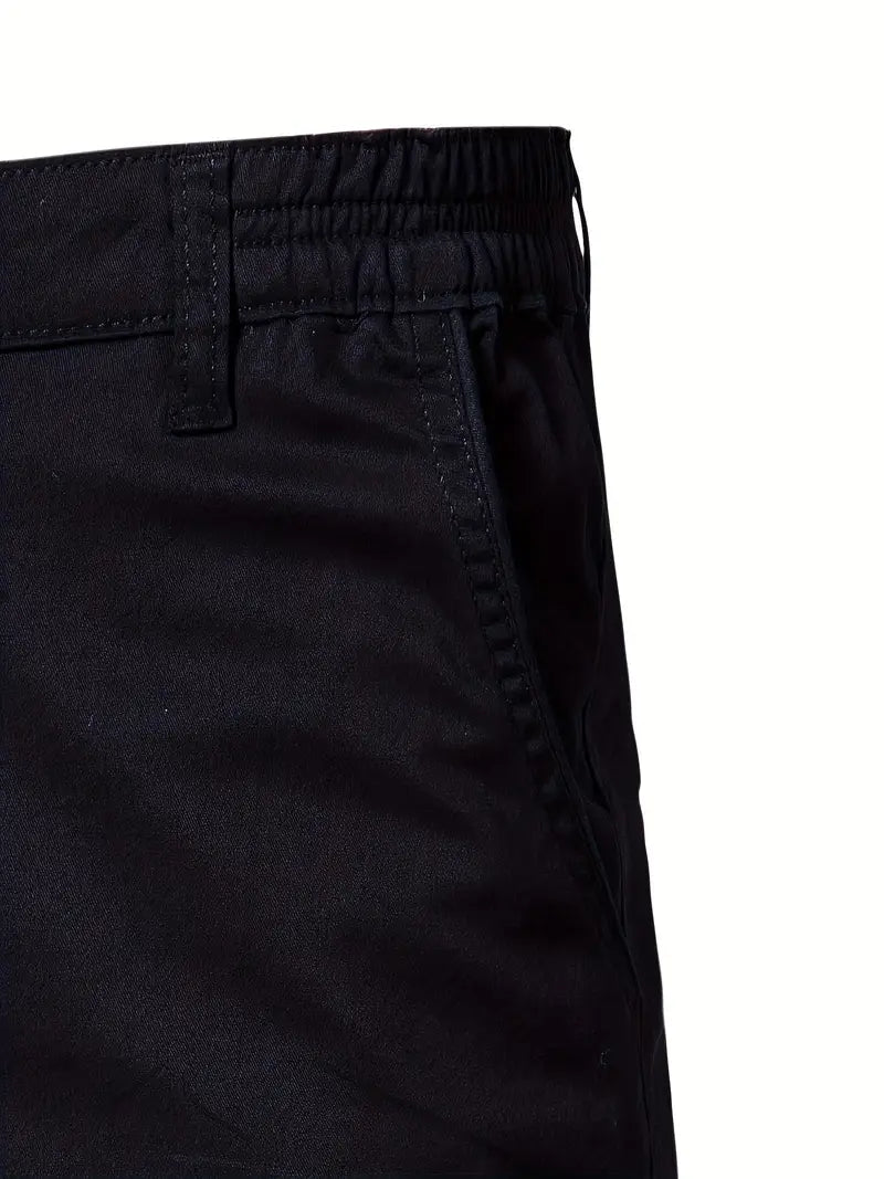 Pantaloni corti in cotone con tasche