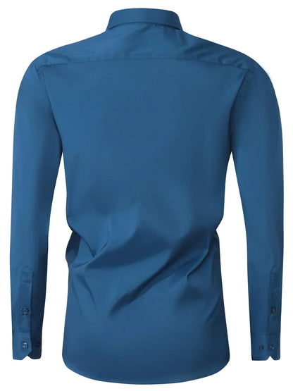 Elegante camicia a maniche lunghe con bottoni