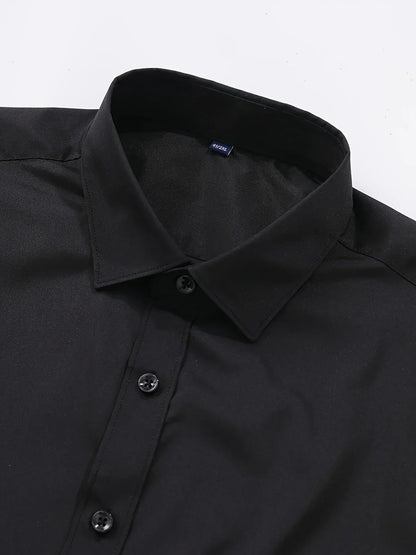 Elegante camicia a maniche lunghe con bottoni