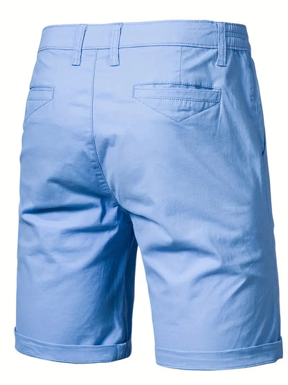 Pantaloni corti in cotone con tasche