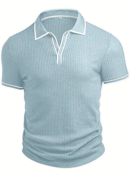 Polo elegante a maniche corte