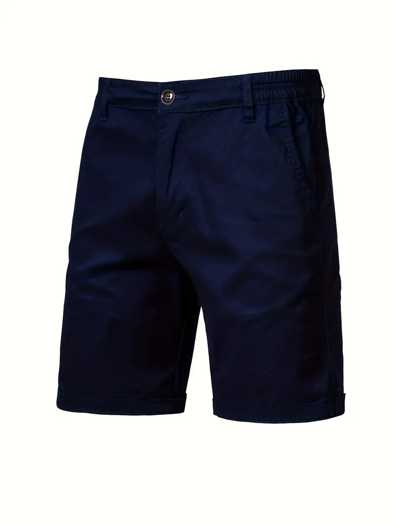 Pantaloni corti in cotone con tasche