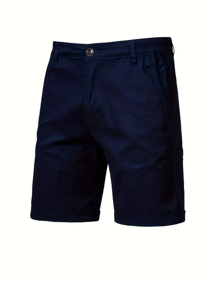 Pantaloni corti in cotone con tasche