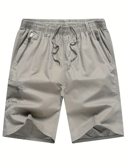 Pantaloni cargo corti leggeri con tasche