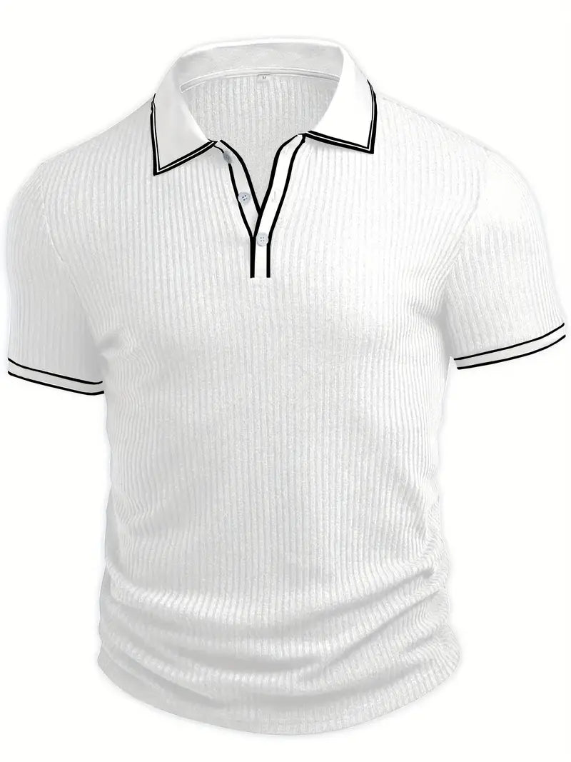 Polo elegante a maniche corte