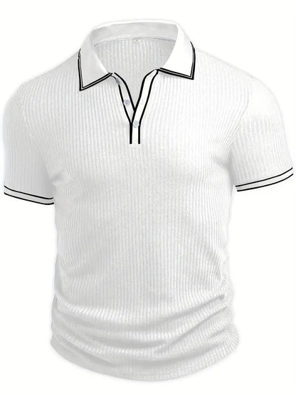 Polo elegante a maniche corte