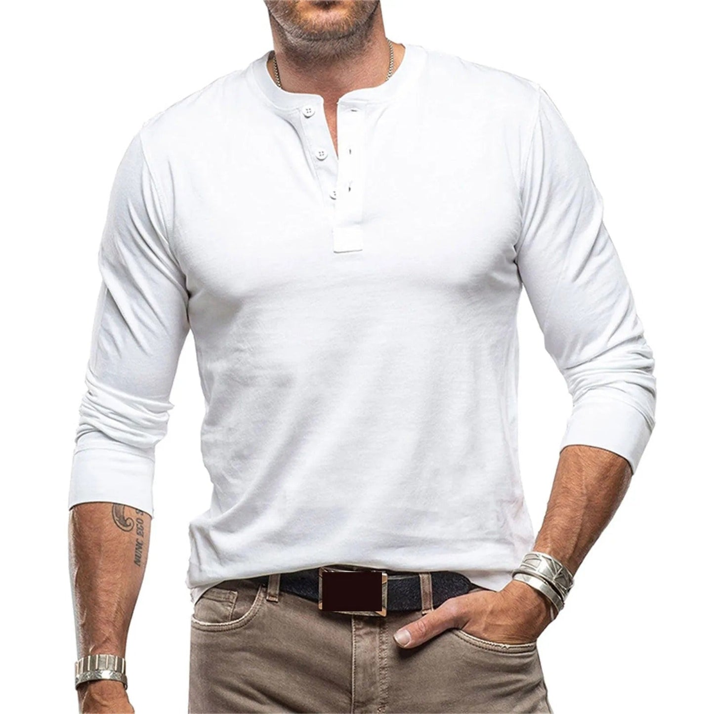 Camicia vintage a maniche lunghe