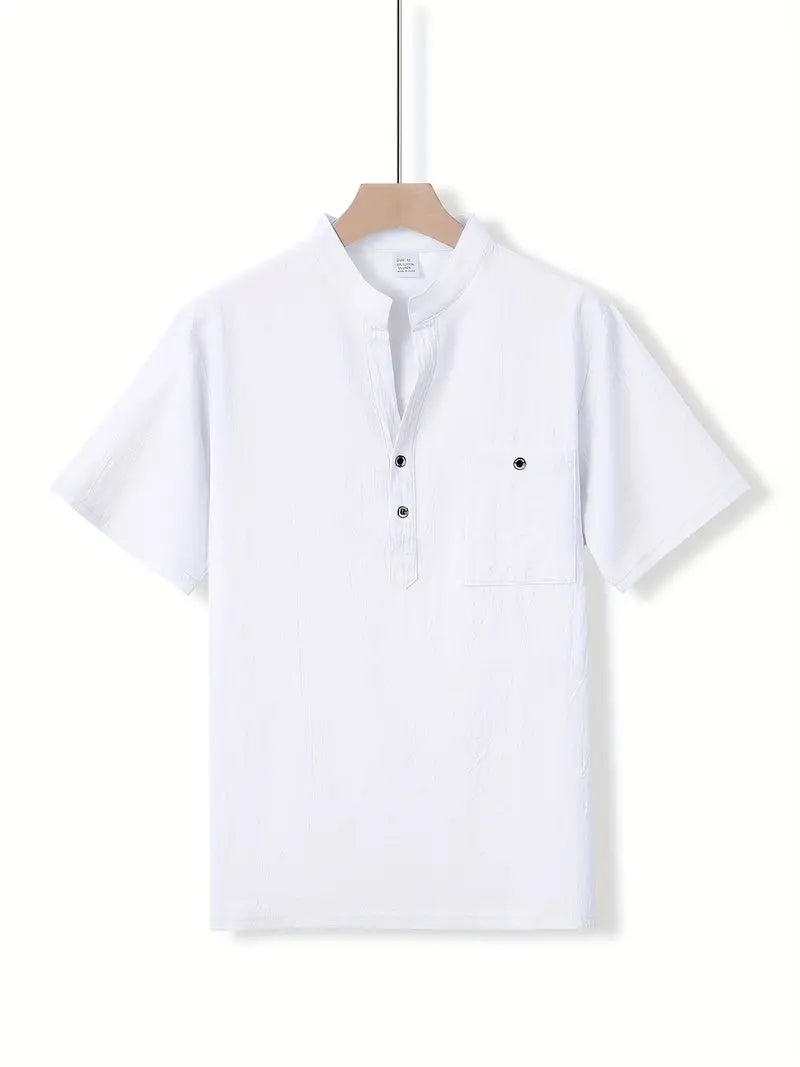 Camicia elegante a maniche corte