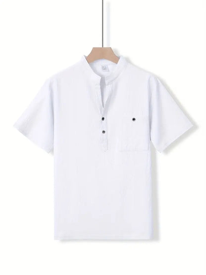 Camicia elegante a maniche corte