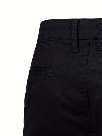 Pantaloni corti in cotone con tasche