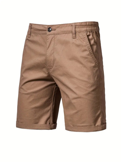 Pantaloni corti in cotone con tasche