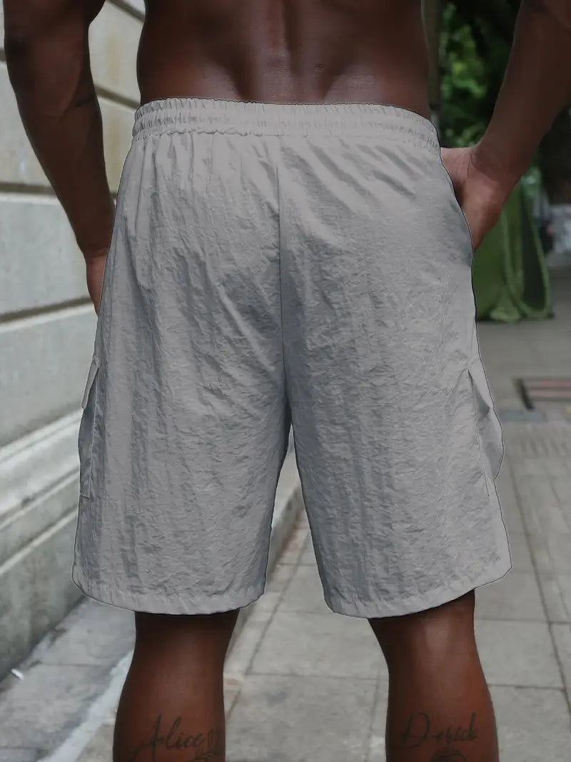 Pantaloni corti traspiranti con vita elastica
